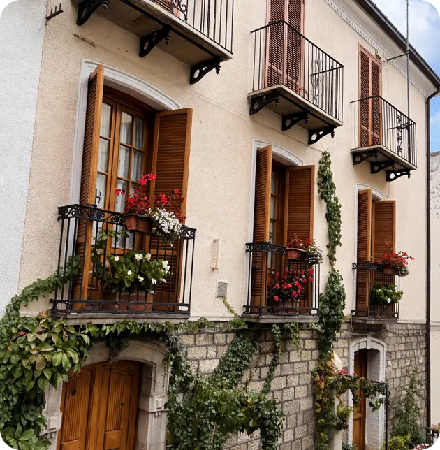 A small town in Molise